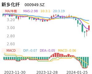新乡化纤买卖点分析