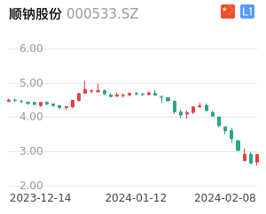 顺钠股份股票整体分析报告