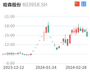 哈森股份K线分析报告