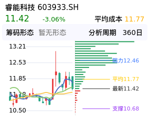 睿能科技筹码分布图