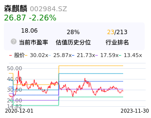 森麒麟估值分析