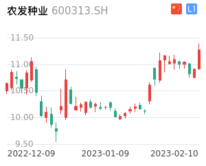 农发种业股票整体分析报告