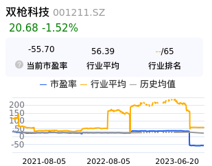 双枪科技估值分析