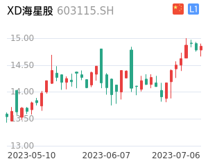 XD海星股K线分析报告