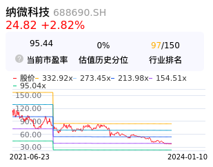 纳微科技估值分析